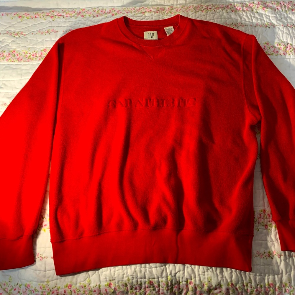 Vintage 90s Gap Fleece Sweatshirt - Size Medium